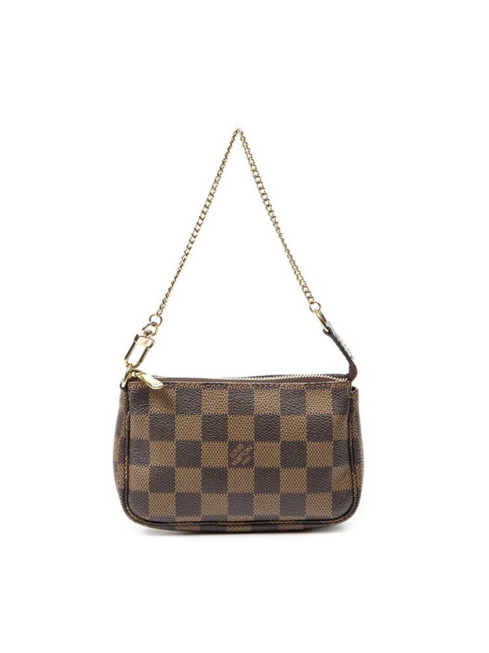 Louis Vuitton Mini Pochette Brown Damier Ebene - Picture 1 of 16